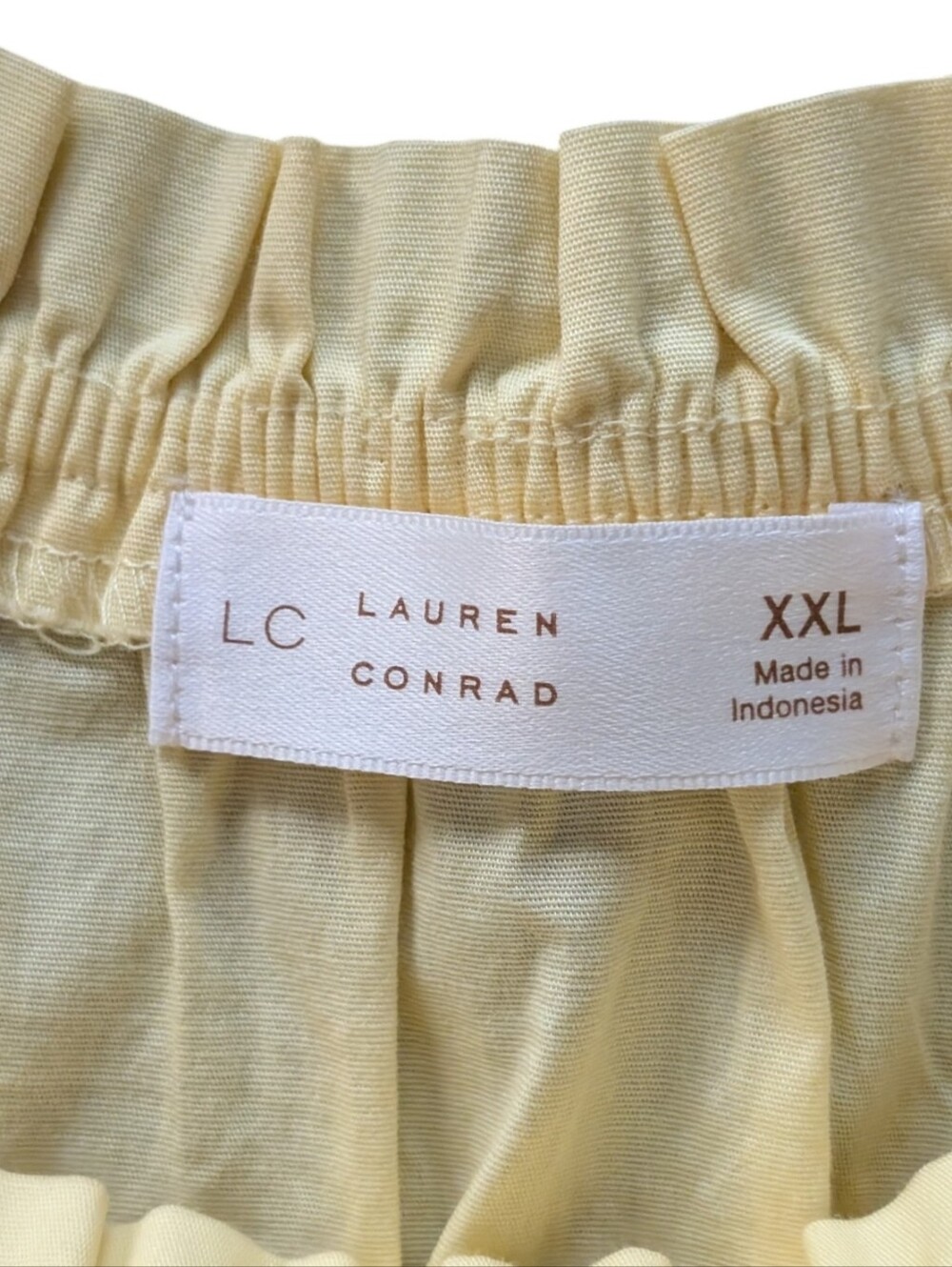 LC Lauren Conrad Shirred Babydoll Tank Top NWT - Picture 3 of 12